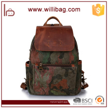 Genuine Leather Backpack Wholesale with Tactical backpack for High School College Students